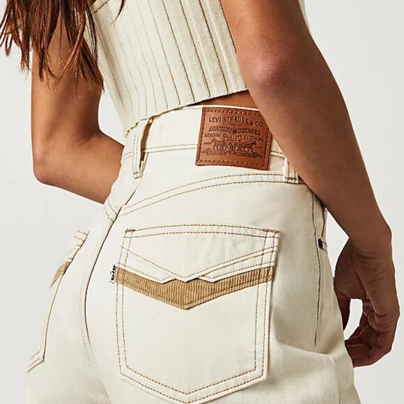 NWT Levi's 70's High Flare Denim Jeans Plus Size 32 x 30 - Picture 4 of 16